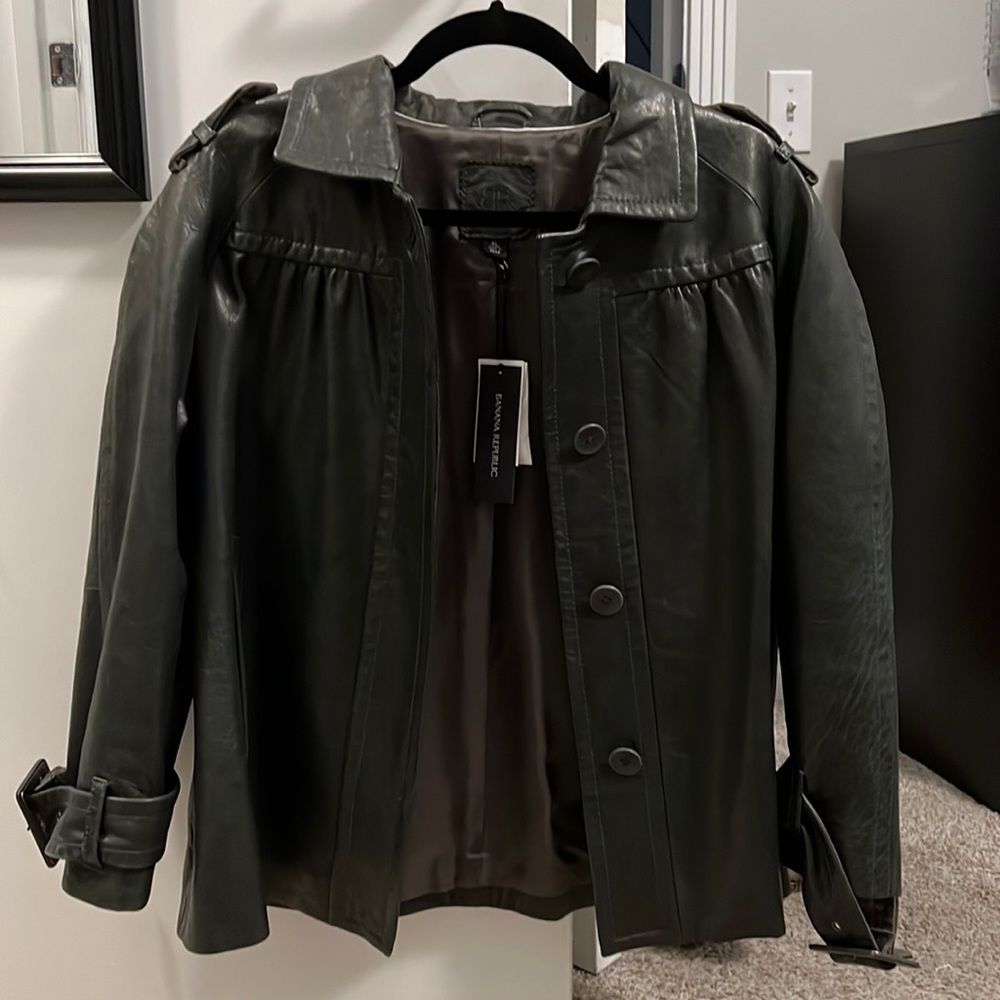 Banana Republic Leather Jacket